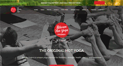 Desktop Screenshot of bikramyogafitzroy.com.au